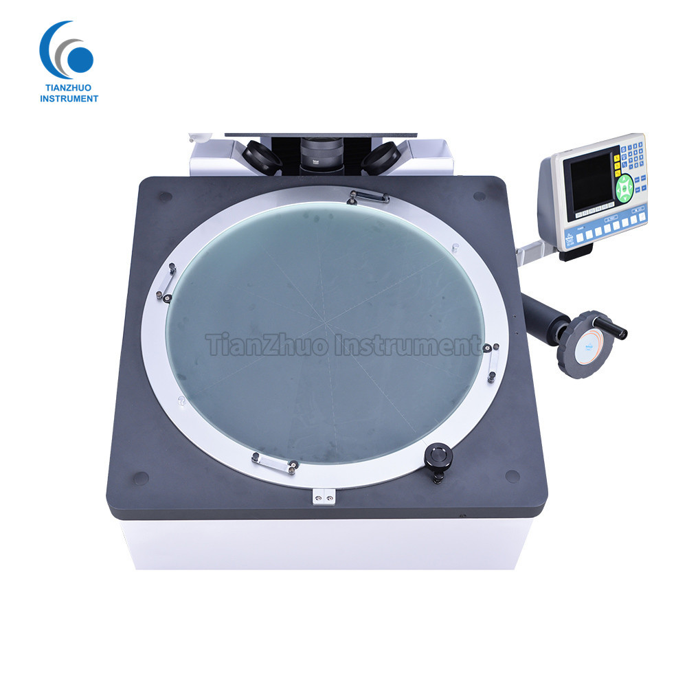 Clear Imaging Horizontal Optical Comparator Machine Reliable 100mm Y - Axis Travel